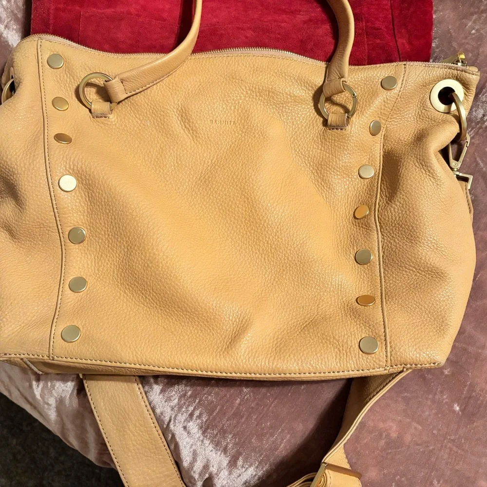 Hammitt Tan Tote with Gold Details - Picture 5 of 7